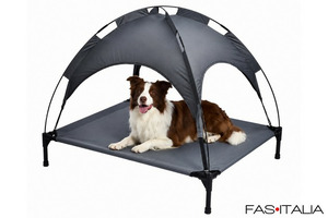 Cuccia comfort con parasole